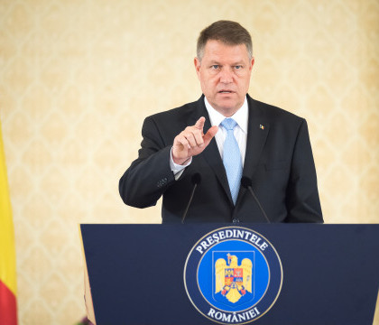 Presedintele roman Klaus Iohannis va anunta numele premierului interimar al Romaniei intr-o conferinta de presa, azi, de la ora 11:30