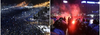 Filmul protestelor din Bucuresti, la care au participat 120.000 de oameni. Ciocniri intre jandarmi si cativa indivizi violenti Filmul protestelor din Bucuresti, la care au participat 120.000 de oameni. Ciocniri intre jandarmi si cativa indivizi violenti