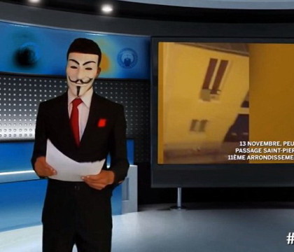 Hackerii de la Anonymous au declarat razboi impotriva Statului Islamic, dupa atacurile din Paris. "O sa va vanam"