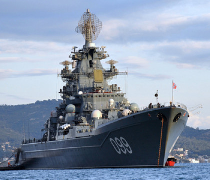 Rusia trimite un crucisator de rachete in Mediterana. Nava e autorizata sa "distruga orice tinta cu potential amenintator"