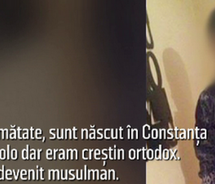 Portretul lui Omar, fost Constantin, primul roman acuzat de propaganda extremist islamista. "Am devenit alta persoana"