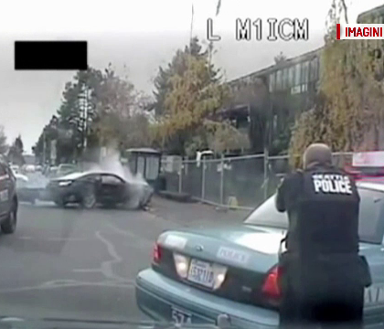 Urmarire ca in filme in Seattle, incheiata cu un schimb de focuri. Hotul, care furase o masina, a fost ucis de politisti Urmarire ca in filme in Seattle, incheiata cu un schimb de focuri. Hotul, care furase o masina, a fost ucis de politisti