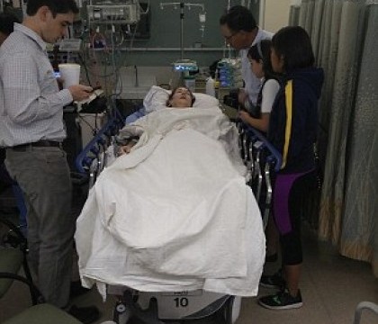 Fotografia realizata cu cateva minute inainte de masacrul din San Bernardino. Ce s-a intamplat in acea incapere Fotografia realizata cu cateva minute inainte de masacrul din San Bernardino. Ce s-a intamplat in acea incapere