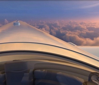 Locurile de avion cu o priveliste mai buna decat a pilotului. Inventia care ofera o vedere panoramica la 10.000 de metri - VIDEO