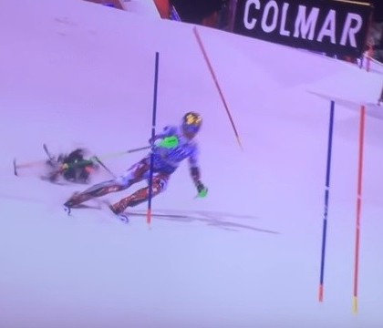 Incident la slalomul special de la Madonna di Campiglio, din Italia. Schiorul Marcel Hirscher, aproape lovit de o dorna - VIDEO Incident la slalomul special de la Madonna di Campiglio, din Italia. Schiorul Marcel Hirscher, aproape lovit de o dorna - VIDEO