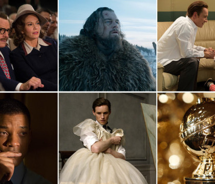 Globurile de Aur 2016. Batalie intre Leonardo DiCaprio si Michael Fassbender pentru cel mai bun actor. Cine va castiga