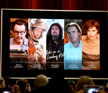PREMIILE OSCAR 2016. "The Revenant", cu Leonardo DiCaprio, a primit cele mai multe nominalizari. Vezi lista completa PREMIILE OSCAR 2016. "The Revenant", cu Leonardo DiCaprio, a primit cele mai multe nominalizari. Vezi lista completa