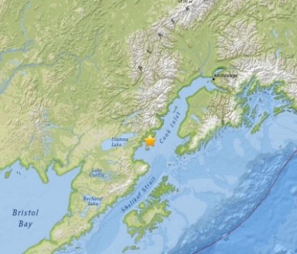 Cutremur cu magnitudinea 7,1 in Alaska Cutremur cu magnitudinea 7,1 in Alaska