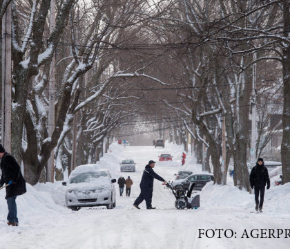 Ger extrem in nordul Statelor Unite si in Canada, cu temperaturi pana la minus 45. In New York s-a decretat "codul albastru"
