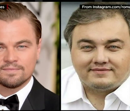 Sosia lui Leonardo DiCaprio din Rusia a ajuns vedeta. Cum incearca rusii sa il transforme in starul de la Hollywood