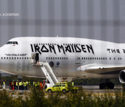 Avionul trupei Iron Maiden a suferit un accident in Chile. Doua persoane au fost ranite