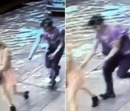 Un barbat i-a tras lenjeria intima pe strada. Ce a urmat dupa ce femeia agresata a publicat imaginile online - VIDEO Un barbat i-a tras lenjeria intima pe strada. Ce a urmat dupa ce femeia agresata a publicat imaginile online - VIDEO