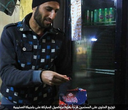 Cum a sarbatorit Statul Islamic atentatele de la Bruxelles. Imaginile au fost facute publice impreuna cu un mesaj. FOTO
