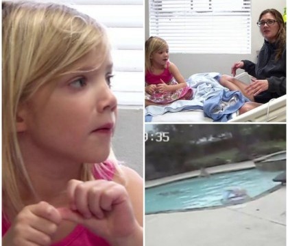 Si-a salvat mama care suferise o criza in piscina, desi are doar cinci ani. Gestul curajos, filmat de camera de supraveghere Si-a salvat mama care suferise o criza in piscina, desi are doar cinci ani. Gestul curajos, filmat de camera de supraveghere