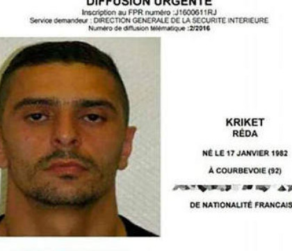 Atentat terorist dejucat in Franta. Legaturile pe care le avea Reda Kriket, "creierul" operatiunii, cu Belgia Atentat terorist dejucat in Franta. Legaturile pe care le avea Reda Kriket, "creierul" operatiunii, cu Belgia