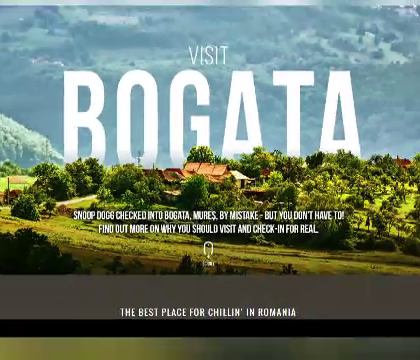 Ce se va intampla in aprilie in comuna Bogata, facuta celebra de Snoop Dogg. Anuntul facut in urma cu putin timp Ce se va intampla in aprilie in comuna Bogata, facuta celebra de Snoop Dogg. Anuntul facut in urma cu putin timp