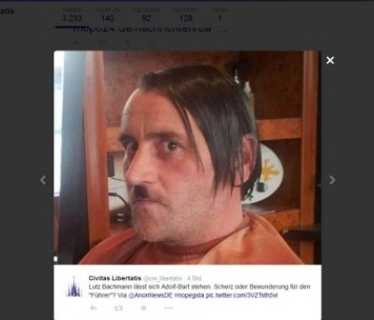 Pedeapsa primita de liderul miscarii islamofobe din Germania. Ce s-a intamplat dupa ce a pozat ca Hitler Pedeapsa primita de liderul miscarii islamofobe din Germania. Ce s-a intamplat dupa ce a pozat ca Hitler
