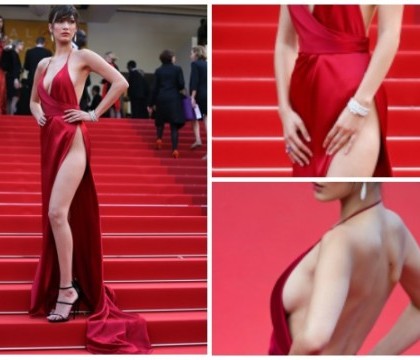 Fotomodelul de 19 ani care a atras toate privirile la Cannes. I-a facut pe multi sa se intrebe daca poarta lenjerie intima