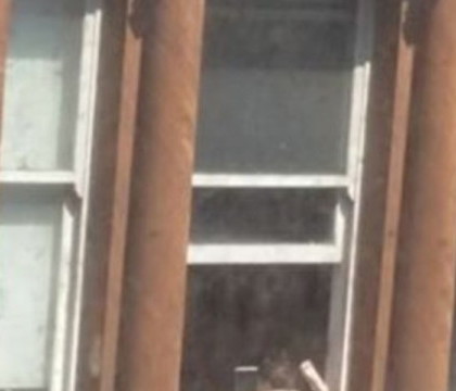 Cum sa te bronzezi fara sa iesi din casa, de la geam. Ipostaza in care a fost fotografiata o tanara Cum sa te bronzezi fara sa iesi din casa, de la geam. Ipostaza in care a fost fotografiata o tanara
