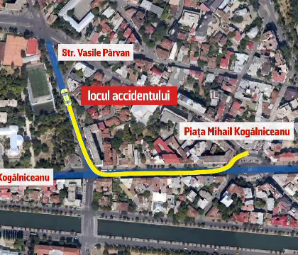 Aventura unor francezi incheiata la Politie. Au furat un taxi si au facut accident, dupa ce au baut prea mult in centru
