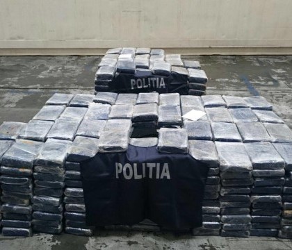 Captura record de cocaina, in Portul Constanta. Drogurile valoreaza pe piata neagra peste 600 de milioane de euro