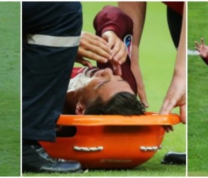 Diagnosticul medicilor dupa accidentarea lui Ronaldo. Mama capitanului Portugaliei il acuza pe Payet ca a lovit cu intentie