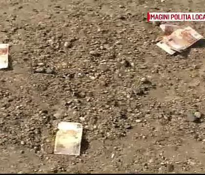 Un barbat s-a razbunat pe vecinii "lacomi si zgarciti" aruncand cu euro in ei. Ce au facut acestia cu banii - FOTO