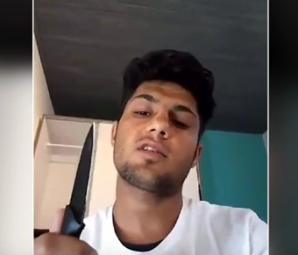 ISIS a publicat online o inregistrare in care sustine ca apare atacatorul din trenul din Germania, facand amenintari - VIDEO