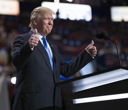 Focuri de arma in apropierea unui vehicul de politie, langa conventia Trump in Cleveland