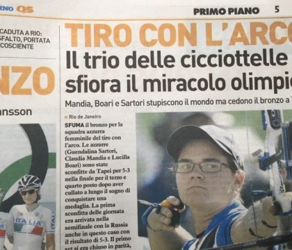 Un titlu l-a costat slujba. Un ziarist italian a fost concendiat dupa ce le-a facut "grasute" pe sportivele de la tir Un titlu l-a costat slujba. Un ziarist italian a fost concendiat dupa ce le-a facut "grasute" pe sportivele de la tir