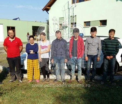24 de turci, printre care 11 copii, prinsi in timp ce incercau sa intre ilegal in Romania, dupa sporirea masurilor de Securitate