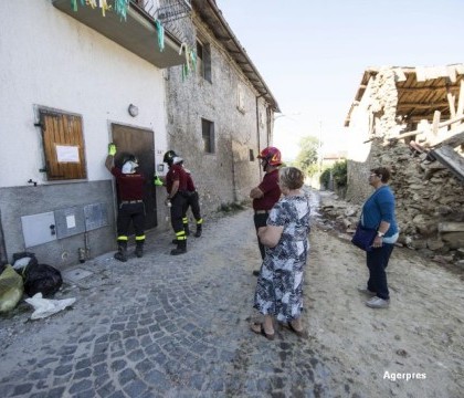 Doi romani, arestati in Italia dupa ce ar fi furat din casele afectate de cutremur. Suma stransa de ei pe seama tragediei