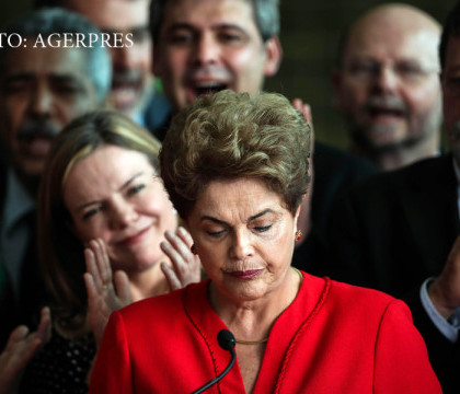 Criza politica in Brazilia: prima femeie presedinte din istoria tarii a fost demisa de Senat. "Este o lovitura de stat"