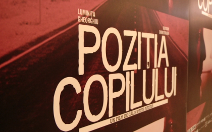 "Pozitia copilului", de Netzer, eligibil pentru o nominalizare la Oscarul pentru film strain "Pozitia copilului", de Netzer, eligibil pentru o nominalizare la Oscarul pentru film strain