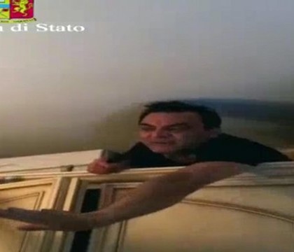Mafiot italian, cautat dupa ce a fugit din spital, prins de politisti intr-o "pozitie nefireasca". Unde se ascundea - VIDEO