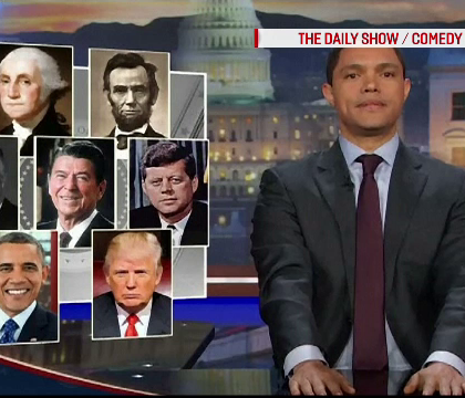 Donald Trump, tinta glumelor pentru realizatorii de talk-showuri din SUA. "Daca cineva este speriat, sigur e el" Donald Trump, tinta glumelor pentru realizatorii de talk-showuri din SUA. "Daca cineva este speriat, sigur e el"