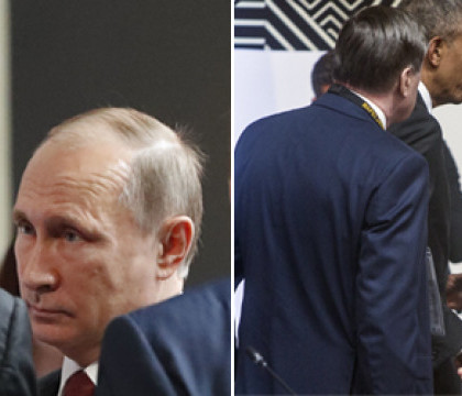 Ultima intalnire la varf Obama - Putin. Cei doi lideri mondiali aproape ca nu s-au privit in ochi cand si-au dat mana - FOTO Ultima intalnire la varf Obama - Putin. Cei doi lideri mondiali aproape ca nu s-au privit in ochi cand si-au dat mana - FOTO