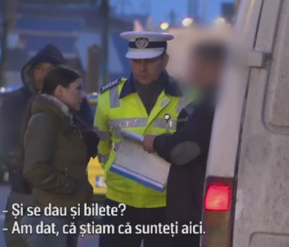 Pericolele unei calatorii cu microbuzul, filmate cu camera ascunsa. Cat poate castiga pe zi un sofer care inghesuie calatorii