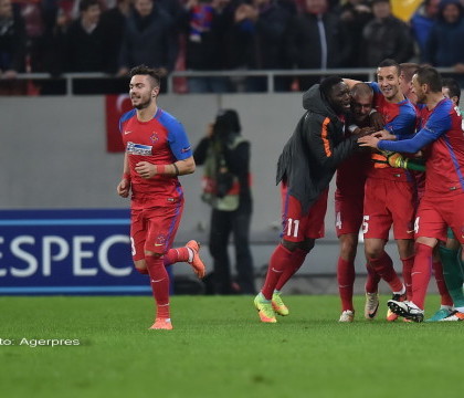Steaua - Osmanlispor 2-1. Ros-albastrii au revenit senzational si raman in carti pentru primavara europeana Steaua - Osmanlispor 2-1. Ros-albastrii au revenit senzational si raman in carti pentru primavara europeana