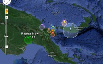 Inca un cutremur mare inregistrat in lume. Seism cu magnitudinea de 7,1 in Papua Noua Guinee