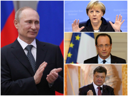 Vladimir Putin a vorbit la telefon cu Angela Merkel, Fracois Hollande si Petro Porosenko. Despre ce au discutat oficialii Vladimir Putin a vorbit la telefon cu Angela Merkel, Fracois Hollande si Petro Porosenko. Despre ce au discutat oficialii