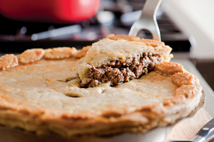 TourtiÃ¨re, placinta traditionala canadiana de Craciun
