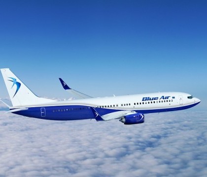 Incident aviatic la o cursa Blue Air Bucuresti - Paris. Avionul a fost intors la Otopeni dupa o alerta de depresurizare