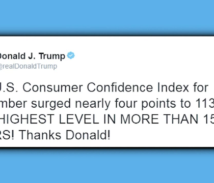Donald Trump, mesaj de multumire catre sine. Ce si-a transmis pe Twitter presedintele SUA