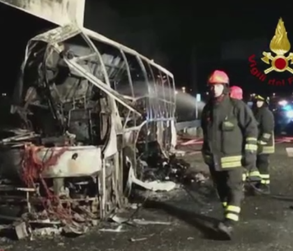 Doliu national in Ungaria, dupa ce 16 oameni au murit in accidentul de autocar din Italia. Ce a povestit un martor