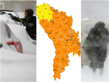 COD PORTOCALIU de VISCOL si NINSORI PUTERNICE. Raioanele care vor fi cele mai afectate