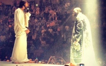 "Iisus a aparut pe scena!" Ce s-a intamplat in timpul unui concert al lui Kanye West