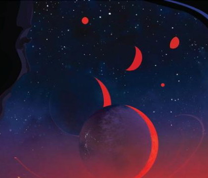 O calatorie la 40 de ani lumina distanta spre exoplanetele din sistemul solar TRAPPIST- 1. Imaginea dezvaluita de NASA O calatorie la 40 de ani lumina distanta spre exoplanetele din sistemul solar TRAPPIST- 1. Imaginea dezvaluita de NASA