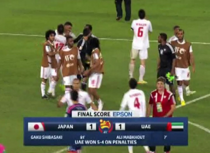 Surprize la Cupa Asiei! Emiratele Arabe Unite au eliminat Japonia dupa o PANENKA magica! Cum vor arata semifinalele