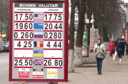 Euro si dolarul dau inapoi. Ce curs valutar au afisat la panou casele de schimb valutar